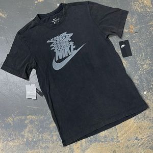 Nike Wavy Vibes Soft Tee Shirt BQ1265-010 Small Grey